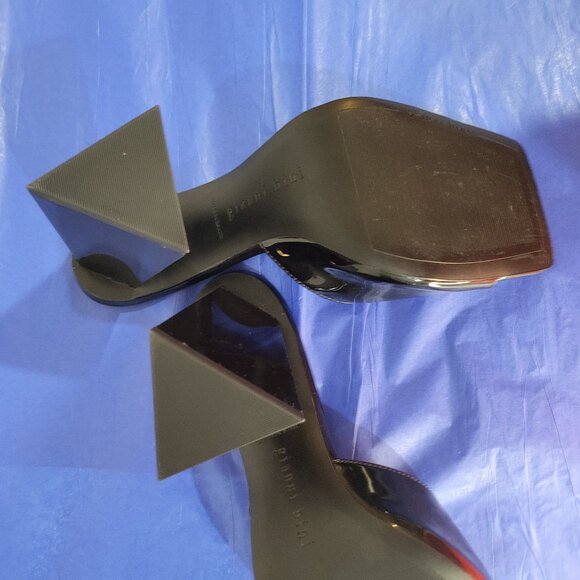 Gianni Bini Patent Leather Mule Heels- Like Barbie! - Picture 11 of 12